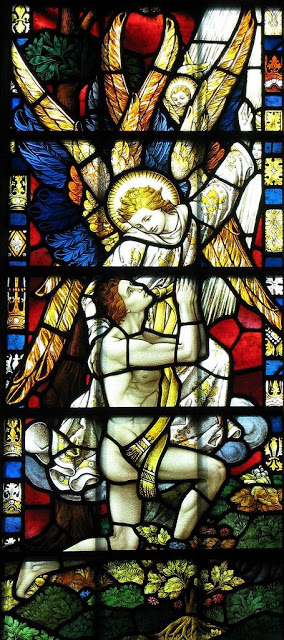 Criação de Adão, catedral de Saint Edmundsbury, Inglaterra